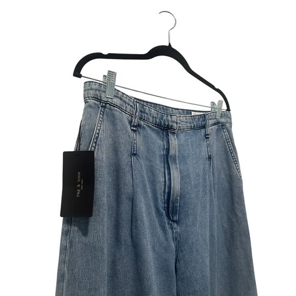 Rag & Bone Aurora Wide Leg High Waisted Trouser 29 - Picture 4 of 10